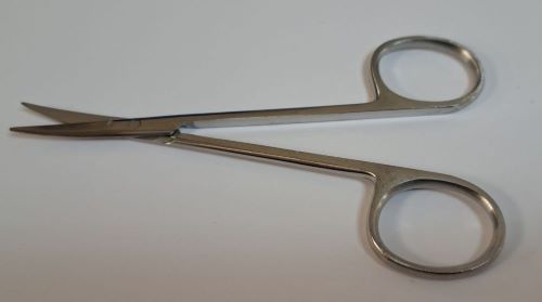 Ножиці офтальмологічні вертикально-зігнуті, тупокінцеві, 110 мм Bio Tules Impex BTE-00783